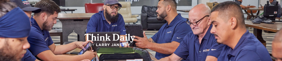 Larry Janesky: Think Daily